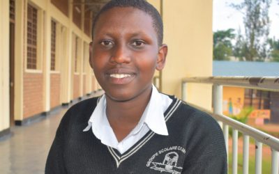 Motivated by her Teaching Assistant, Agasaro aspires to become a medical doctor!